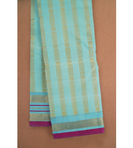 Kancheepuram Pure Zari Silk Sarees - Pastel
