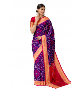 COTTON X KORA SILK TIE & DYE SAREES CHINNLAPATTI