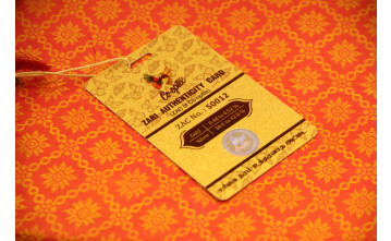 Zari Authenticity Card