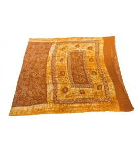 PL COTTON SAREES WITH SOLID WAX CRACK DESIGNS