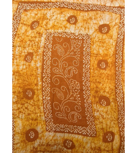 PL COTTON SAREES WITH SOLID WAX CRACK DESIGNS