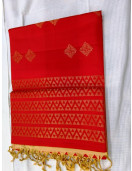 SOFT SILK SAREE WITH BLOUSE
