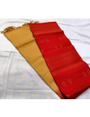 SOFT SILK SAREE WITH BLOUSE