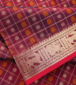 PMK 1000 BUTTA SILK COT SAREES
