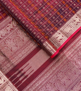 PMK 1000 BUTTA SILK COT SAREES