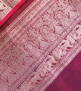 PMK 1000 BUTTA SILK COT SAREES