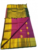 ARNI SILK HALF FINE ZARI SAREE WITH BLOUSE