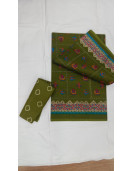 POWERLOOM PRINTED SAREES WITH BLOUSE