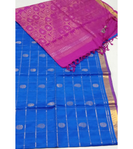 SOFT SILK SAREE WITH BLOUSE