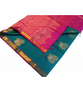 SOFT SILK SAREE WITH BLOUSE