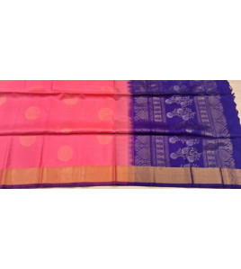 SOFT SILK SAREE WITH BLOUSE