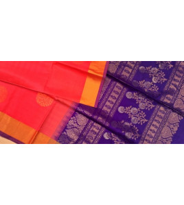 SOFT SILK SAREE WITH BLOUSE