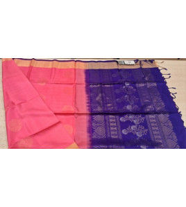 SOFT SILK SAREE WITH BLOUSE
