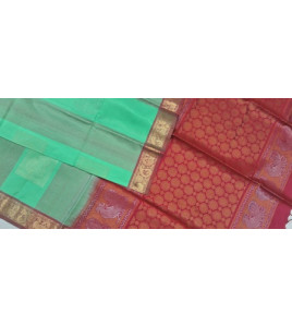 SOFT SILK SAREE WITH BLOUSE