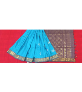 SOFT SILK SAREE WITH BLOUSE