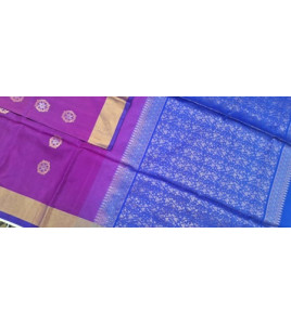 SOFT SILK SAREE WITH BLOUSE