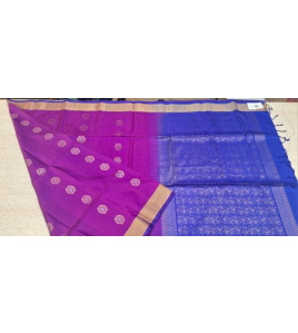 SOFT SILK SAREE WITH BLOUSE