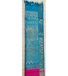 SOFT SILK SAREE WITH BLOUSE