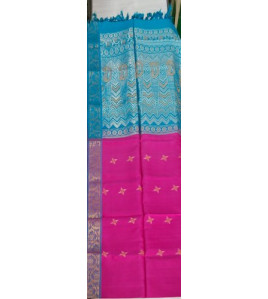 SOFT SILK SAREE WITH BLOUSE