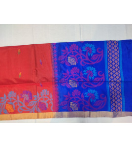 SOFT SILK SAREE WITH BLOUSE