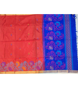 SOFT SILK SAREE WITH BLOUSE