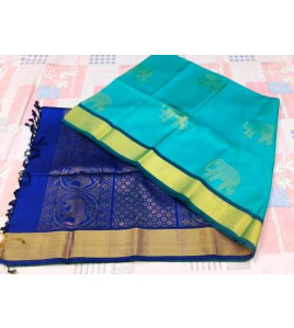 SOFT SILK SAREE WITH BLOUSE
