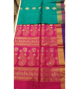 SOFT SILK SAREE WITH BLOUSE