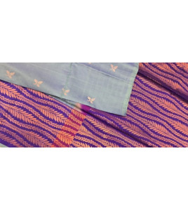 SOFT SILK SAREE WITH BLOUSE