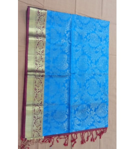 SOFT SILK SAREE WITH BLOUSE