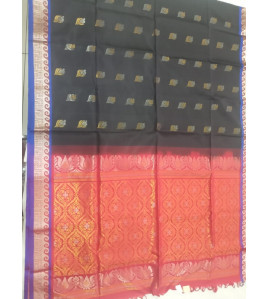 SOFT SILK SAREE WITH BLOUSE