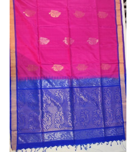 SOFT SILK SAREE WITH BLOUSE