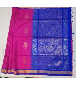 SOFT SILK SAREE WITH BLOUSE