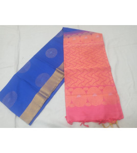 SOFT SILK SAREE WITH BLOUSE