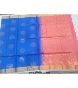 SOFT SILK SAREE WITH BLOUSE