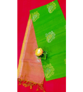 SOFT SILK SAREE WITH BLOUSE
