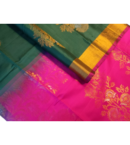SOFT SILK SAREE WITH BLOUSE