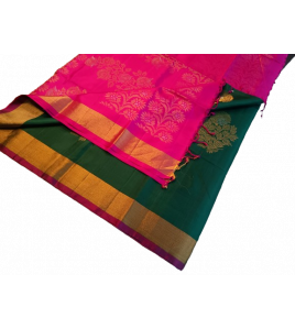 SOFT SILK SAREE WITH BLOUSE