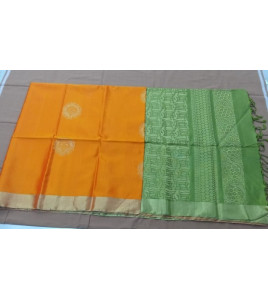 SOFT SILK SAREE WITH BLOUSE