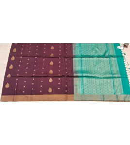 SOFT SILK SAREE WITH BLOUSE