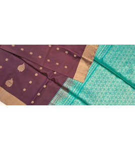 SOFT SILK SAREE WITH BLOUSE