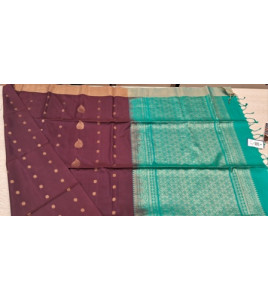 SOFT SILK SAREE WITH BLOUSE
