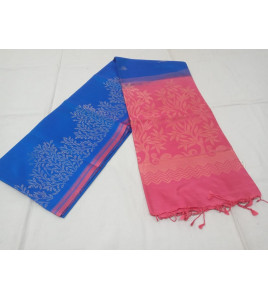 SOFT SILK SAREE WITH BLOUSE