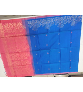 SOFT SILK SAREE WITH BLOUSE