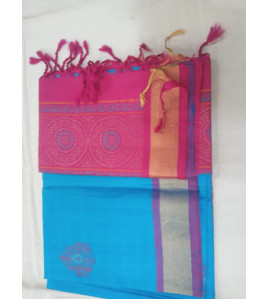 SOFT SILK SAREE WITH BLOUSE