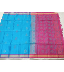 SOFT SILK SAREE WITH BLOUSE