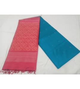 SOFT SILK SAREE WITH BLOUSE