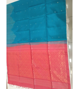 SOFT SILK SAREE WITH BLOUSE