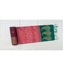 SOFT SILK SAREE WITH BLOUSE