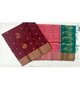 SOFT SILK SAREE WITH BLOUSE