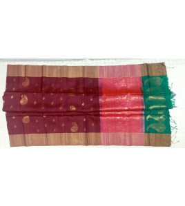 SOFT SILK SAREE WITH BLOUSE